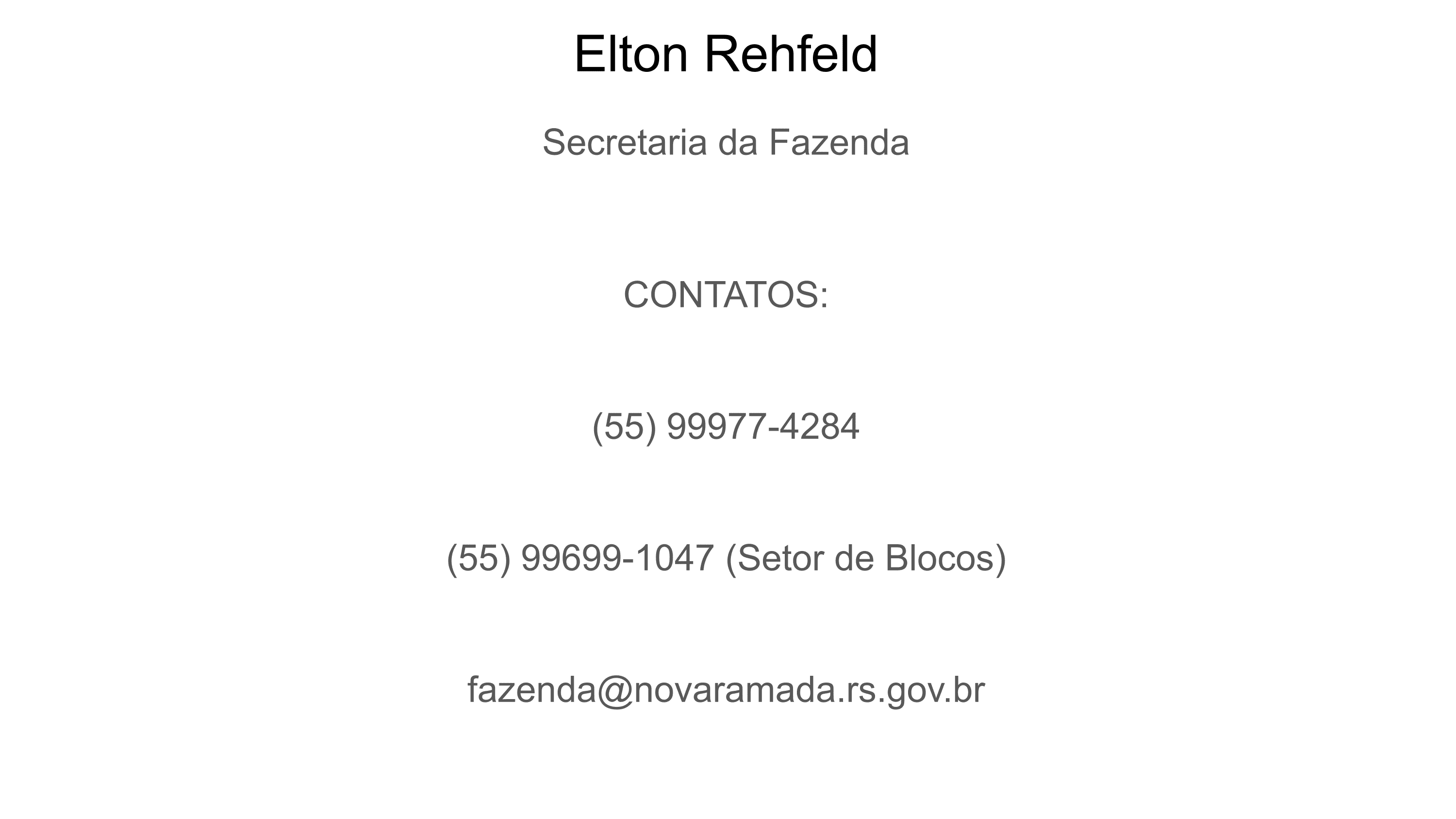 Secretaria da Fazenda