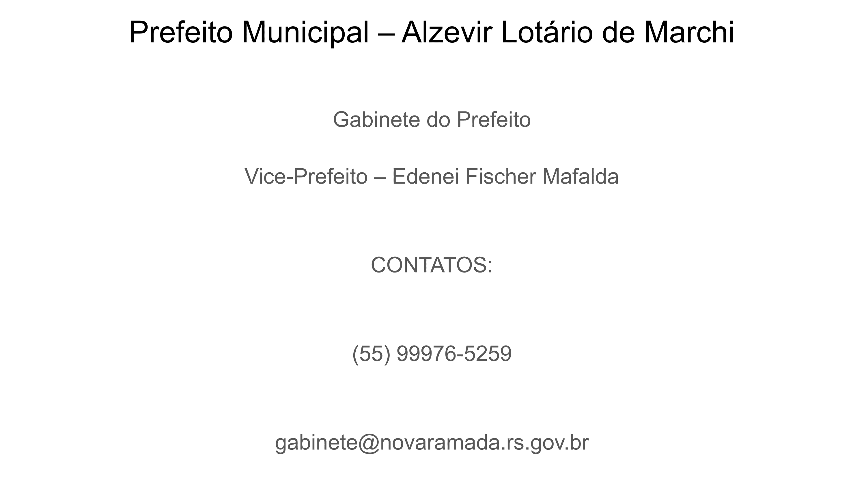 Gabinete do Prefeito
